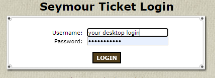 Ticket Login